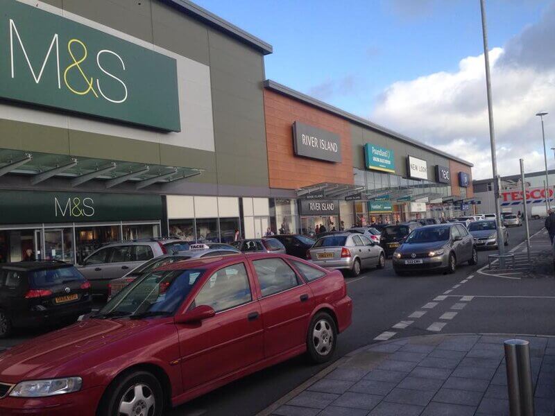 Parc Prestatyn Shopping outlet in North Wales